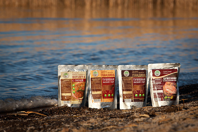 Реторт еда в реторте или фольге